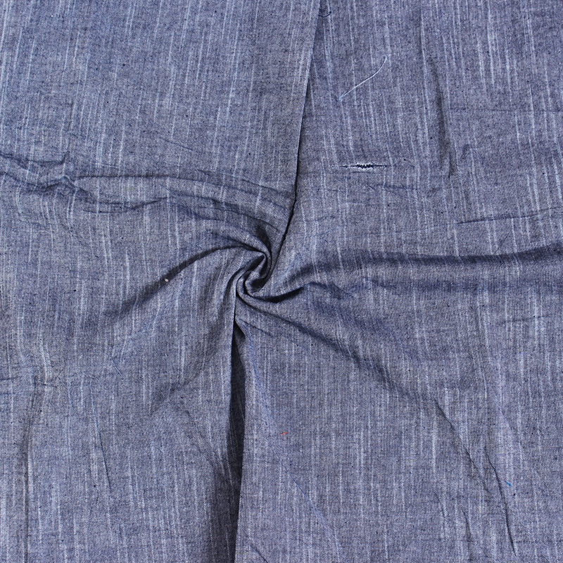 black plain slub samray handloom khadi fabric 40014