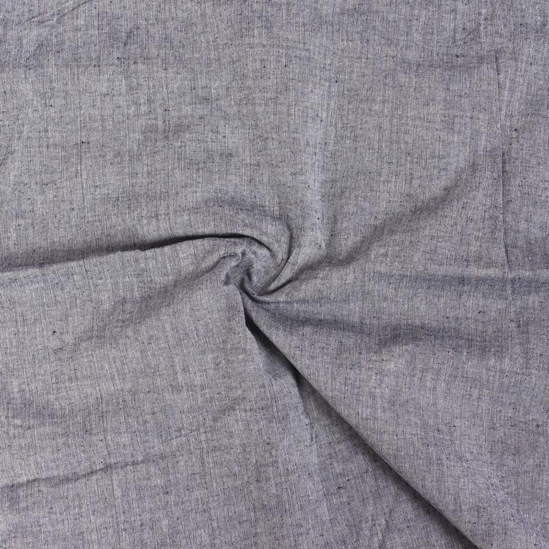 gray plain handloom cotton samray khadi fabric 40091