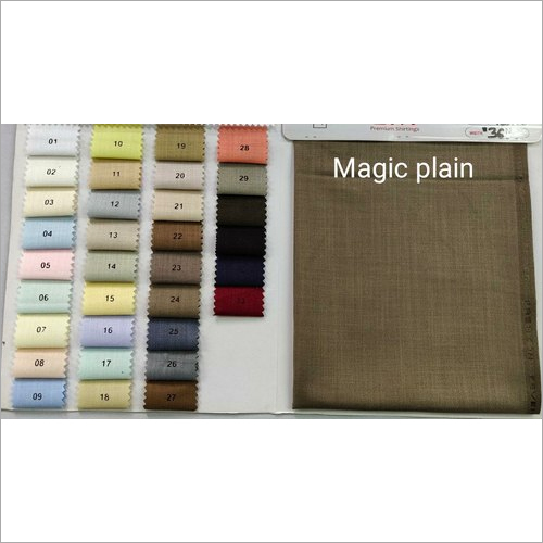 magic plain shirting fabrics