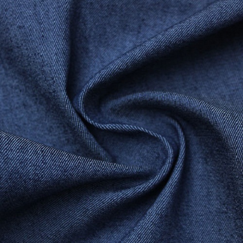 skin friendly tear resistant durable blue plain cotton polyester fabric 792