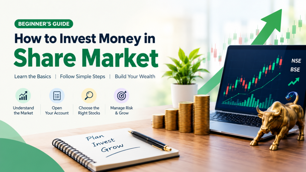 How to Invest Money in Share Market.